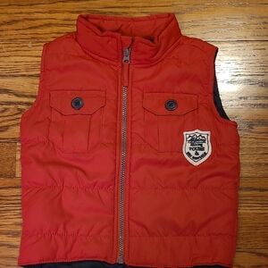 OshKosh B'gosh Red Puffer Vest for Kids
